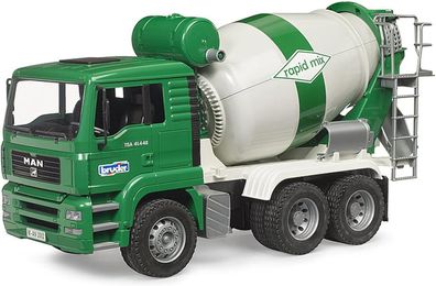 bruder 02739 - Man TGA Betonmischer - 1:16 Fahrzeuge, Betonmisch LKW, Lastwagen