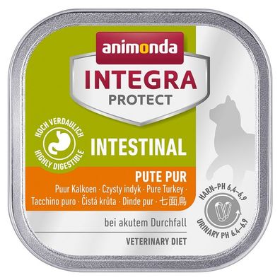 Animonda Cat Schale Integra Protect Intestinal Pute Pur 16 x 100g