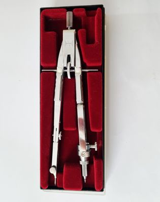 HAFF Präzisionszirkel Tastenschnellverstellung Chrom 288