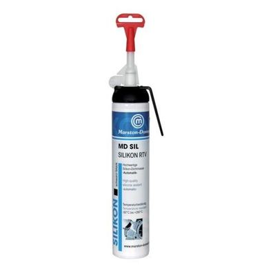 MD SIL Silikondichtmasse schwarz, 200ml Automatik