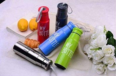 GMMH Thermos Edelstahl Trinkflasche Sportflasche Thermoflasche Fahrradflasche 520 ml