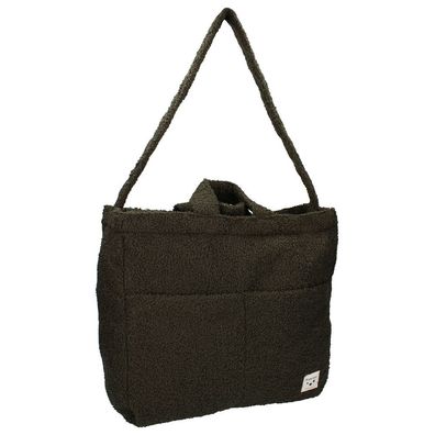 Große Grüne Baby Teddy Wickeltasche | mit Wickelunterlage | Kidzroom