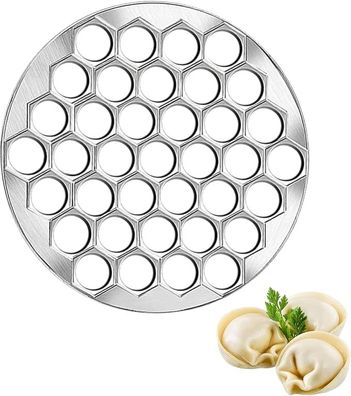 Profi Teigtaschenfomer (Extra Schwer 670 gr) 37 Löcher, Pelmeni, Pelmeniza