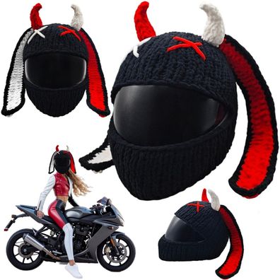 Horned Devil Rider Helmkappe
