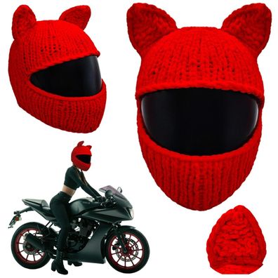 Cat Rider Helmkappe Rot