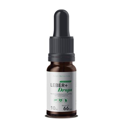 Saint Nutrition® Leber+ Drops | Leberkur - Leber Tropfen - Immunsystem stärken
