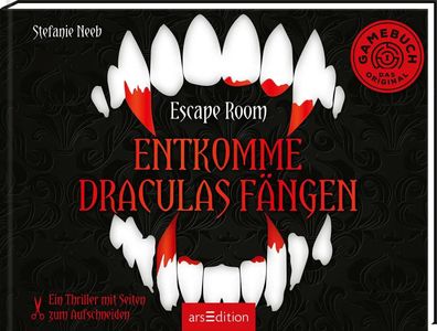 Escape Room: Entkomme Draculas Fängen | Ein Thriller mit Seiten zum Aufschneiden
