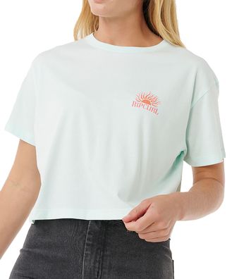 RIP CURL Women Shirt Sunrise Crop mint