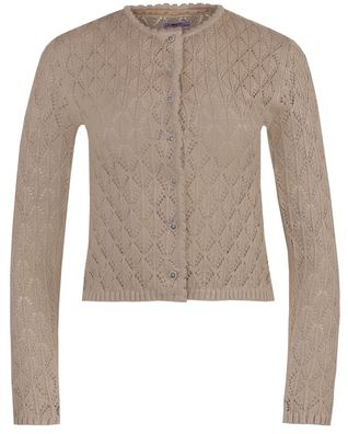 Trachtenstrickjacke Waldstetten taupe