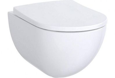 Geberit Wandtiefspül-WC Acanto weiß Kera-Tect spülrandlos Toilette WC Sanitär Bad