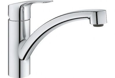 Grohe Spültischmischer Eurosmart Schwenkauslauf Ausladung 227mm Chrom Sanitär