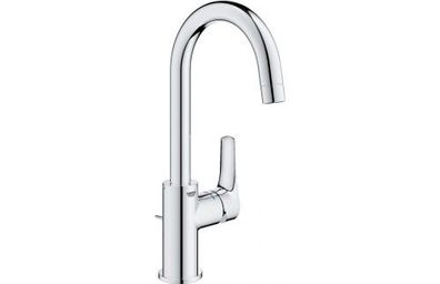 Grohe Waschtischmischer Eurosmart L-Size Ausladung 140mm chrom mit Ablaufgarnitur