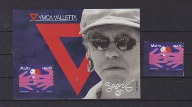 Malta 2006 postfrisch MiNr. 1482 und Block 36 Bob-Geldof-Konzert