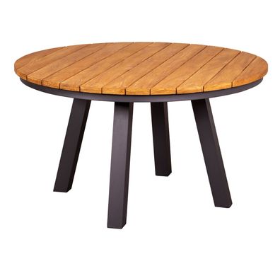 deVries Teakholz-Gartentisch Vermont - ø 130 cm