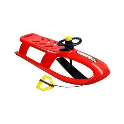 Schlitten Mehrfarbig Kinderschlitten Kunststoff Rutschfest Bullet Controll