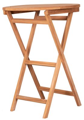 deVries Teakholz Stehtisch Woodie Ø 80 cm - rund