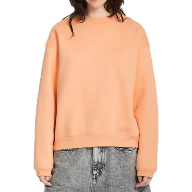 VOLCOM Women Sweatshirt Stone Heart Up pale peach - Größe: L