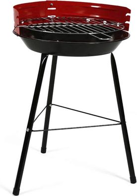 Holzkohlegrill Rundgrill Holzkohle Grill Klassiker Camping Gartengrill Grillrost