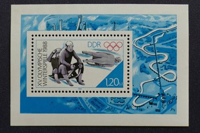DDR MiNr. 3144 Block 90 postfrisch** (AK 011)