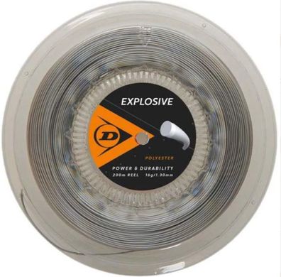 Dunlop Explosive 17 1,25 mm silber 200 m Performance und Haltbarkeit Saitenrolle