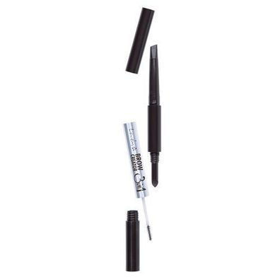 Wunderschoene Augenbrauenstift und Puder Set 02 - Perfekte Styling fuer Ihre Braue