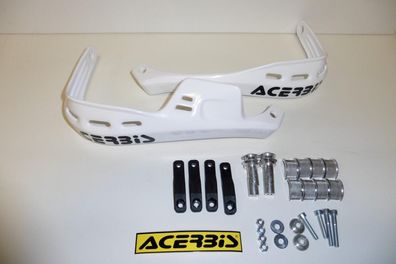 Handprotektoren Rally Brush Protektoren handguards Enduro Sumo weiß