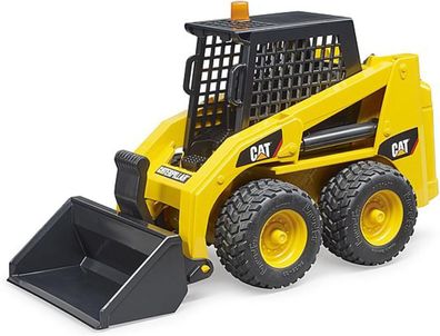 bruder 02481 - Cat Kompaktlader 1:16 Fahrzeug, Frontschaufel, Baustelle, Baufahrzeug