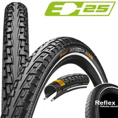 Continental Reifen Fahrradreifen CONTI RIDE TOUR 37-635 B/B+RT E-25