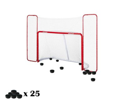 Schusstraining Set - Tor + Pucks