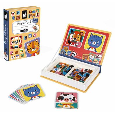 JANOD Magnetibook Tiere - Puzzle