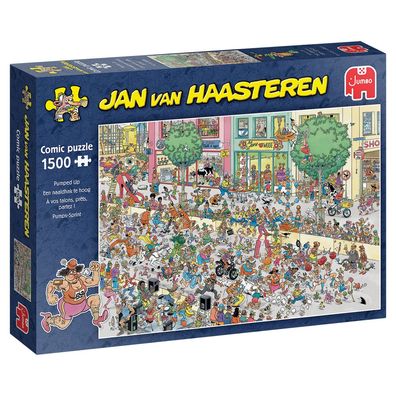 Jan van Haasteren, Pumps Sprint, 1500 Teile Puzzle