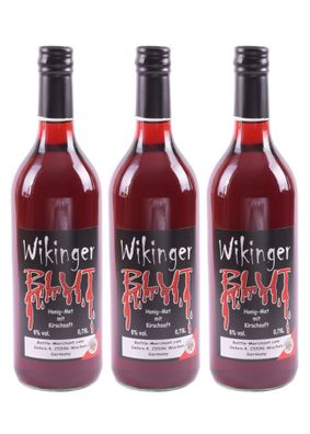 Wikingerblut, Met mit Kirschsaft, 6% Vol