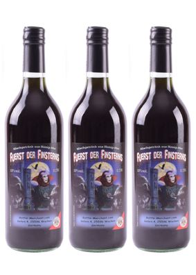 Schwarzer Honig-Met, Fürst der Finsternis, 0,75l Flasche