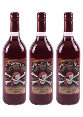 Piraten-Blut, Honig-Met mit Johannisbeerwein, 11% Vol