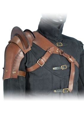 Schulterschutz, braun