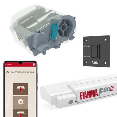 Motor Kit Advanced F80s, Polar White