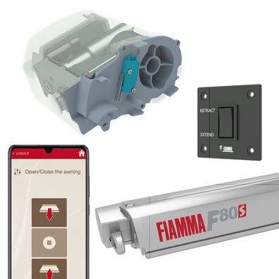 Motor Kit Advanced F80s, Titanium