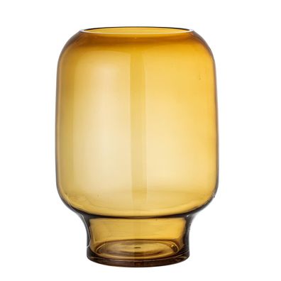 Bloomingville 82052235 Vase Adine, Gelb, Glas