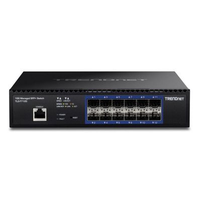 TRENDnet 12-Port 10G Layer 2 Managed SFP+ Switch