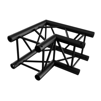 Milos Pro-30 Square F Truss - Corner QCF21 - 90° corner - black