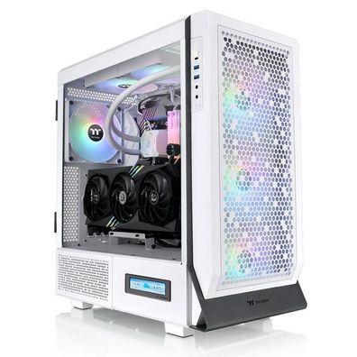 Ceres 500 TG ARGB Snow (weiß, Tempered Glass)