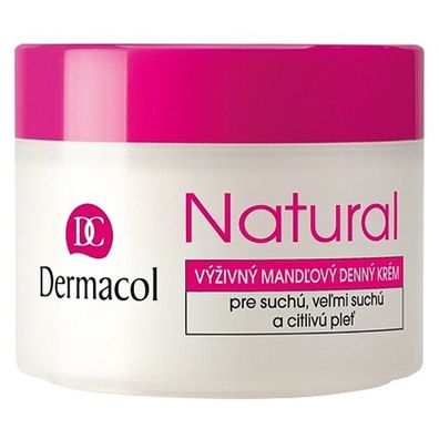 Nourishing Day Cream Natural almond - 50 ml jar