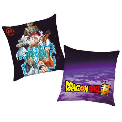 Team Battle | Dragon-Ball Super | 40 x 40 cm | Kinder Deko-Kissen