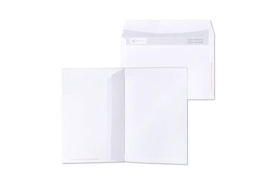 Clairefontaine Blck 50 Umschl Haftkl 114x162 C6 80g