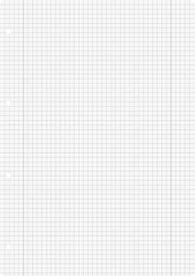 ADINA Ringbucheinlage A4 kariert 100 Blatt Lin.28
