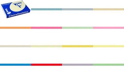 Clairalfa Multifunktionspapier, DIN A3, 160 g/qm, aribikblau (8010164)