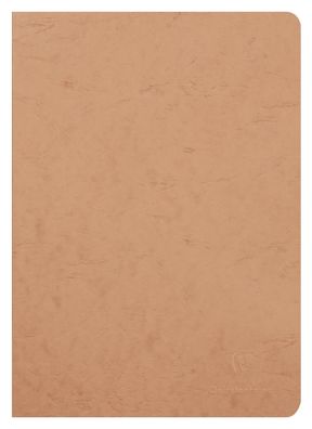 Clairefontaine Heft AgeBag A4 Leinen lin+R 48Bl br