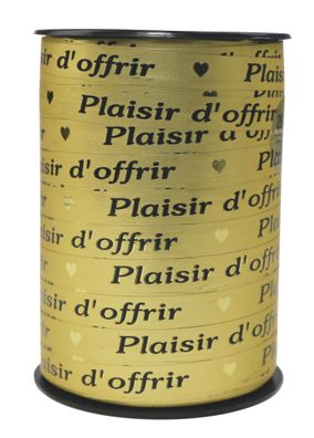 Clairefontaine Geschenkband glänz 225mx10mm gold