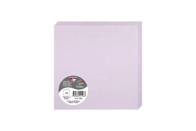 Clairefontaine Doppelkarte 160x160 glyzinienbl