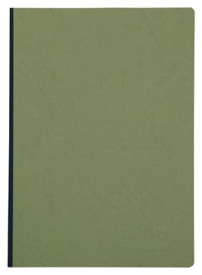 Clairefontaine Heft AgeBag A4 Leinen blanc 96Bl gn